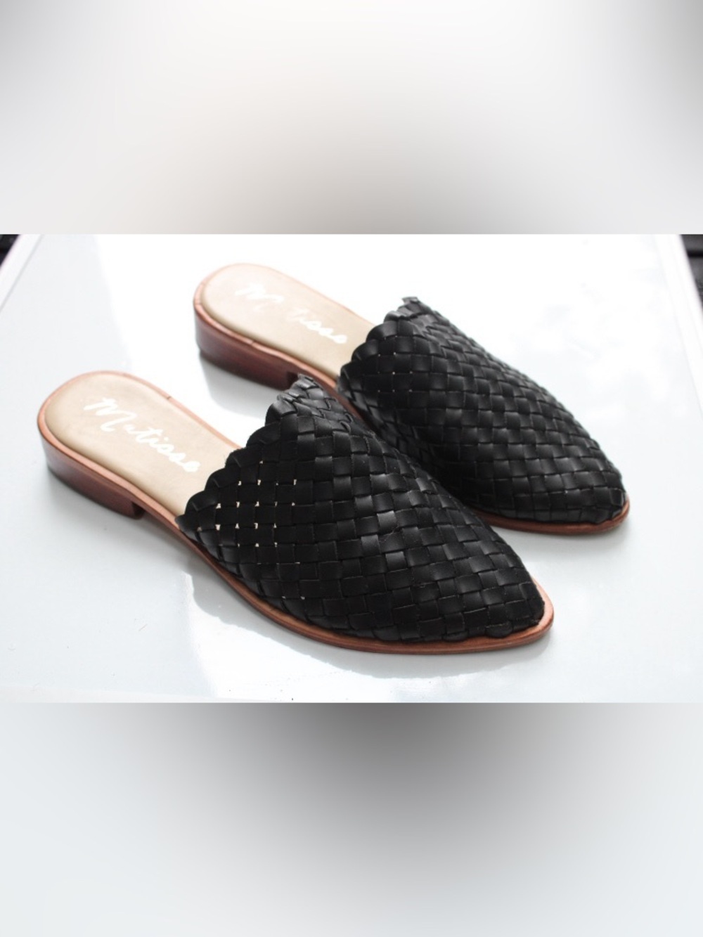 Matisse woven mules